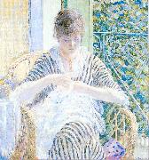 Frieseke, Frederick Carl On the Balcony oil painting on canvas